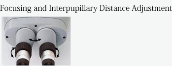 Focusing and Interpupillary Dstance Adjustmen